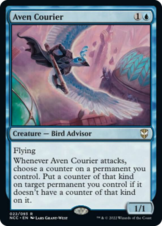 0022 Aven Courier R Commander: Streets of New Capenna