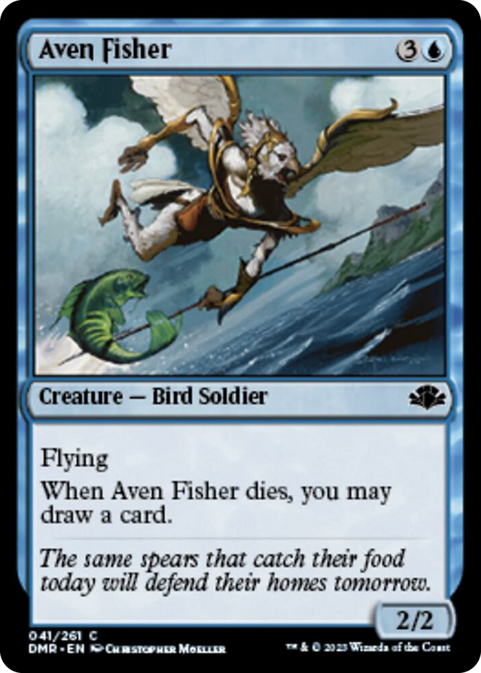 Aven Fisher #41 C - Dominaria Remastered Pokemon card