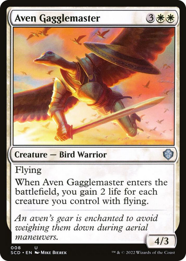 0008 Aven Gagglemaster U Starter Commander Decks
