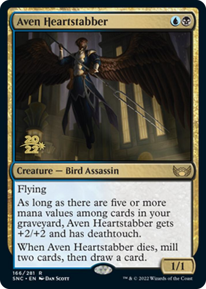 Aven Heartstabber #166 R - Prerelease Cards Pokemon card