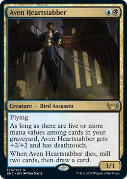 0166 Aven Heartstabber R Streets of New Capenna