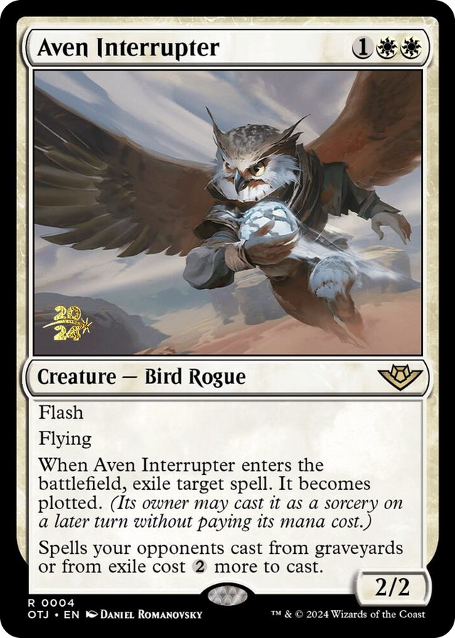 0004 Aven Interrupter R Prerelease Cards