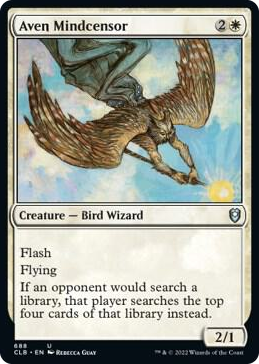 0688 Aven Mindcensor U Commander Legends: Battle for Baldur's Gate
