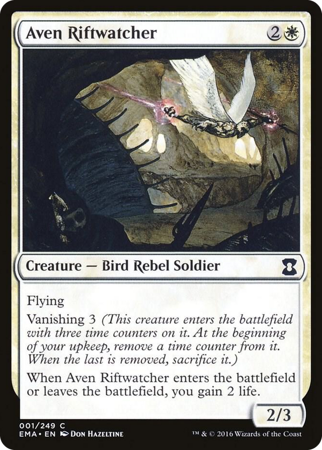 0001 Aven Riftwatcher C Eternal Masters