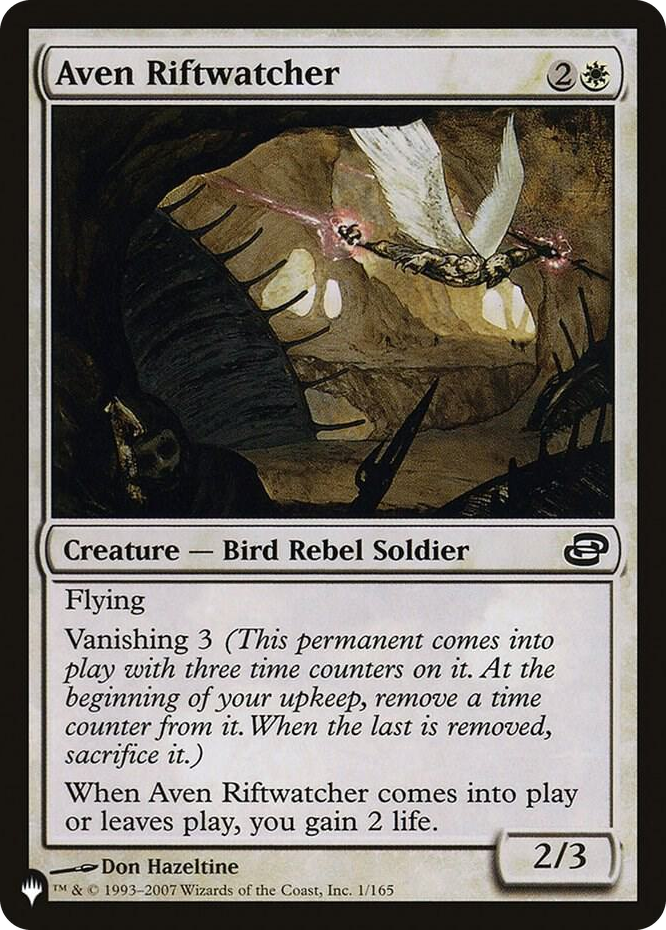 Aven Riftwatcher #1 C - The List Reprints Pokemon card