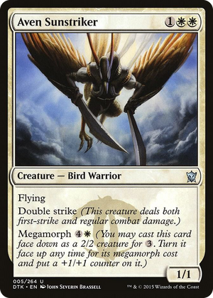 0005 Aven Sunstriker U Dragons of Tarkir