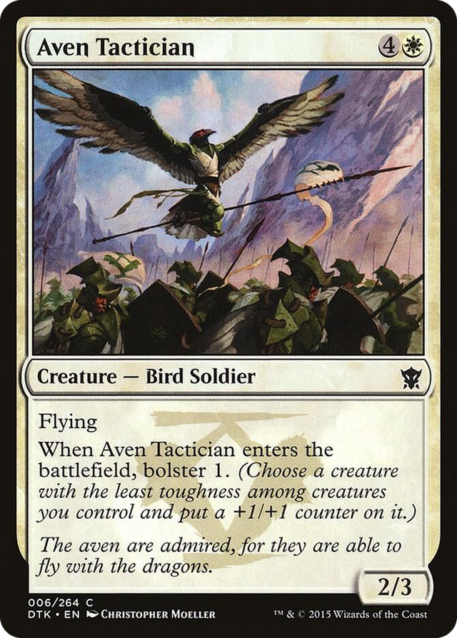 0006 Aven Tactician C Dragons of Tarkir