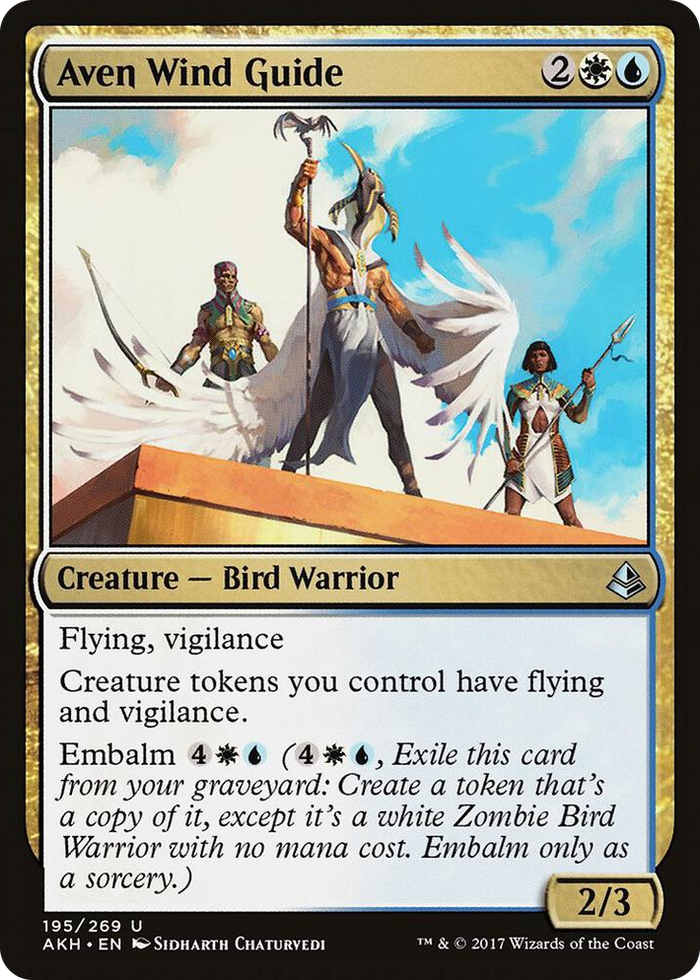 Aven Wind Guide #195 U - Amonkhet Pokemon card