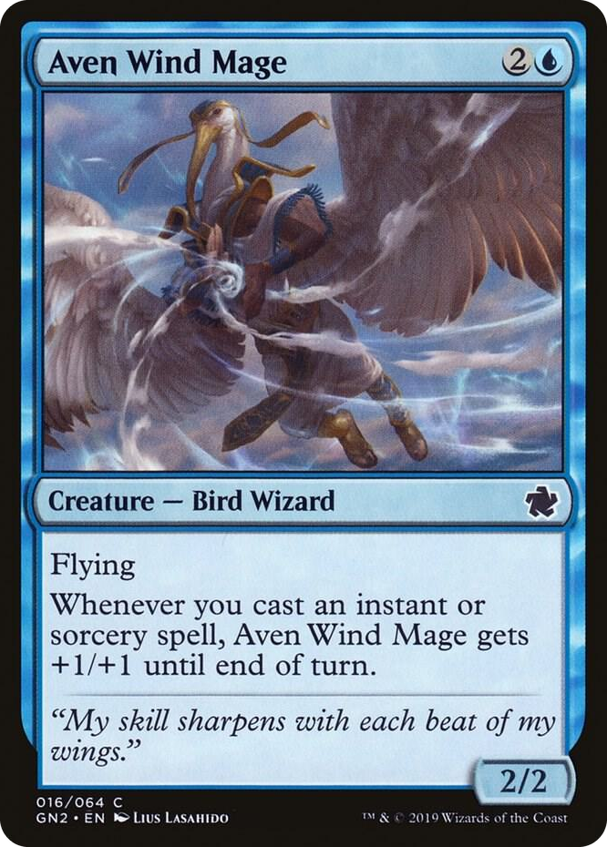 0016 Aven Wind Mage C Magic Game Night 2019