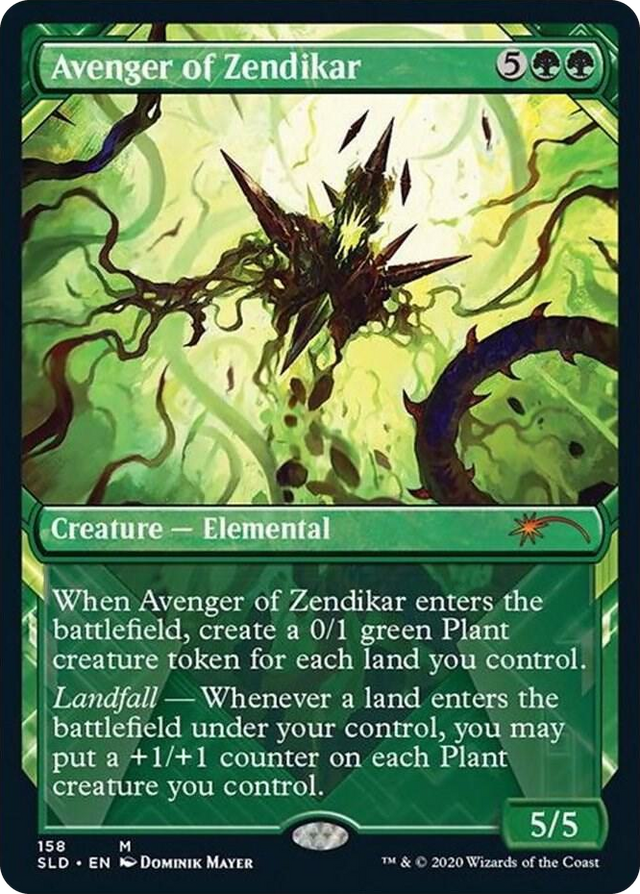 0158 Avenger of Zendikar M Secret Lair Drop Series
