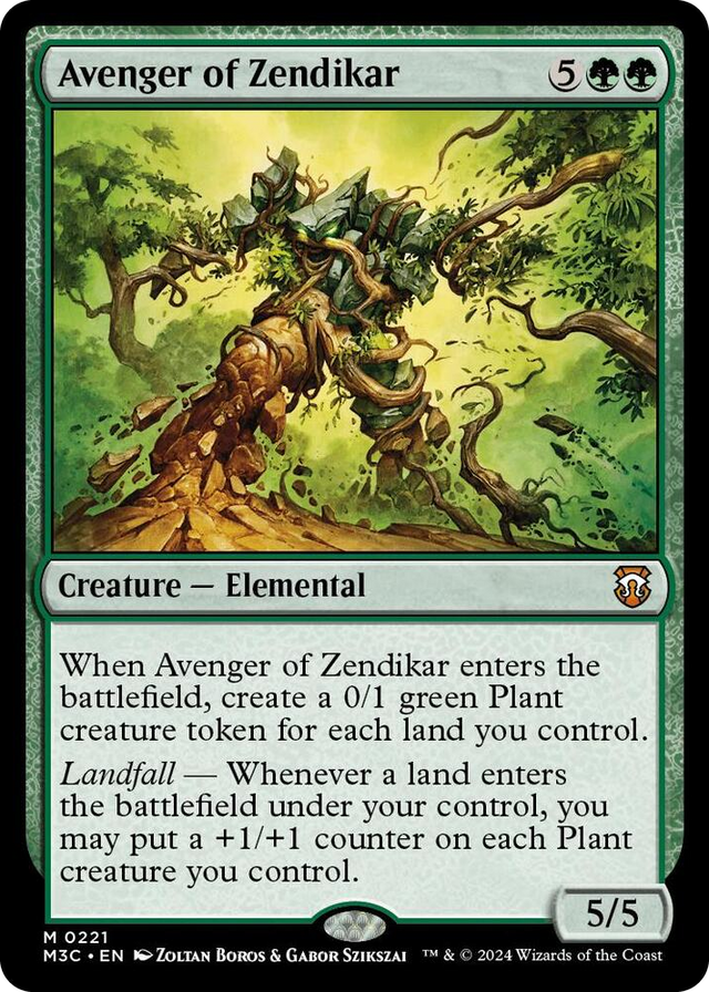 0221 Avenger of Zendikar M Commander: Modern Horizons 3