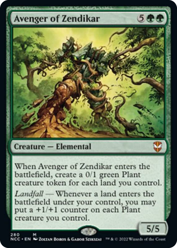 0280 Avenger of Zendikar M Commander: Streets of New Capenna