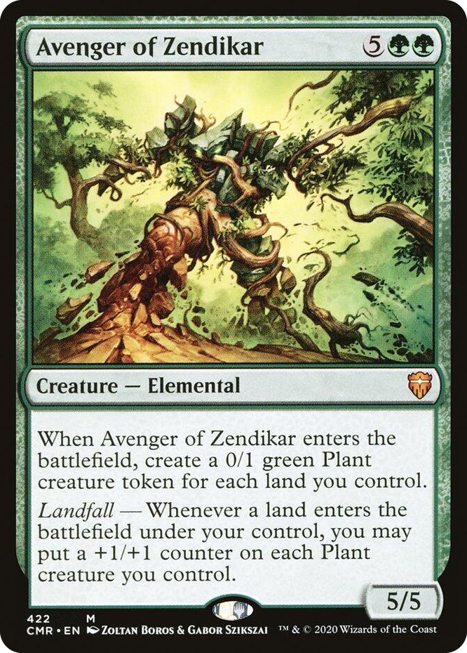 0422 Avenger of Zendikar M Commander Legends