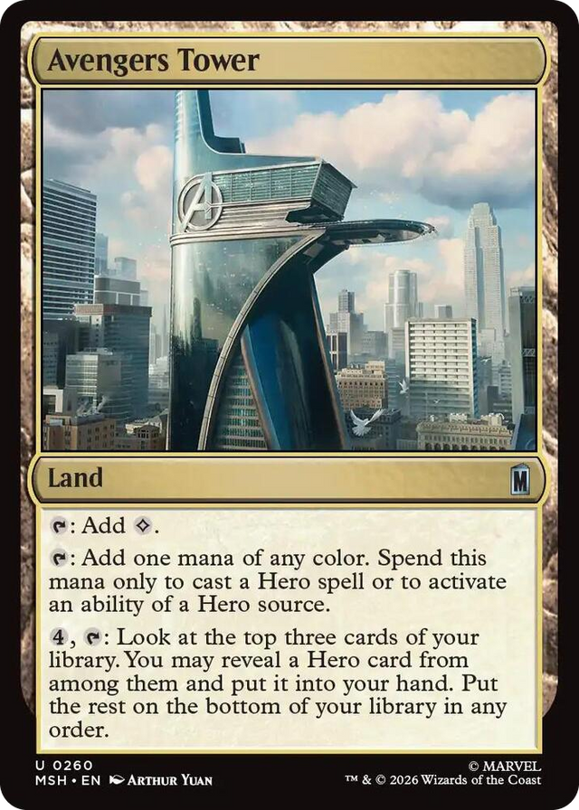 0260 Avengers Tower U Marvel Super Heroes