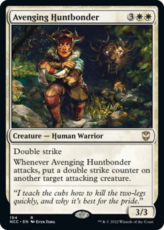 0194 Avenging Huntbonder R Commander: Streets of New Capenna