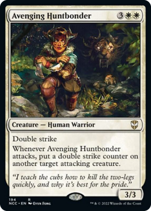 0194 Avenging Huntbonder R Commander: Streets of New Capenna