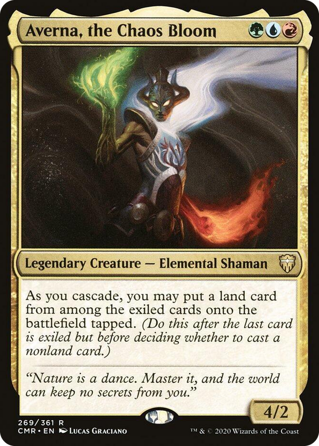 0269 Averna, the Chaos Bloom R Commander Legends