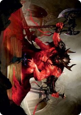 0020 Awaken the Blood Avatar Art Card S Art Series: Strixhaven