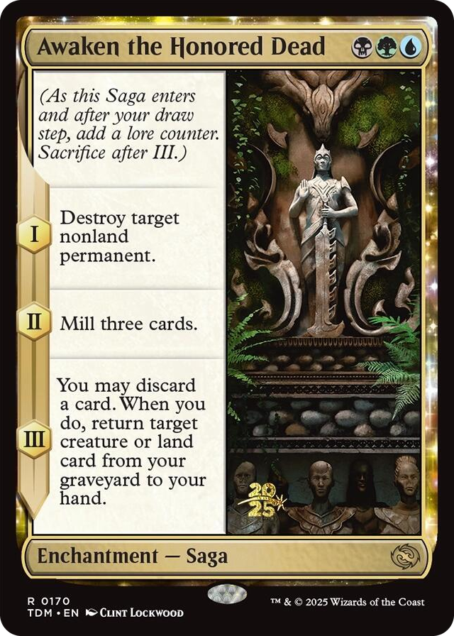 0170 Awaken the Honored Dead R Prerelease Cards