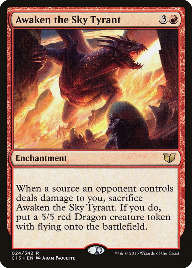0024 Awaken the Sky Tyrant R Commander 2015