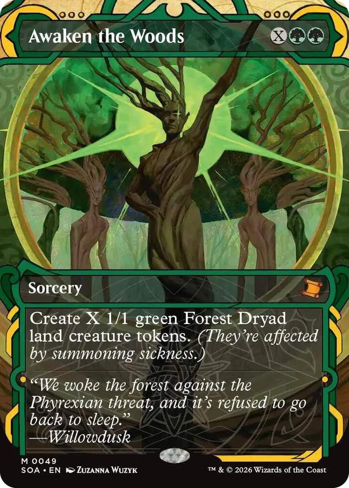 0049 Awaken the Woods M Secrets of Strixhaven: Mystical Archive