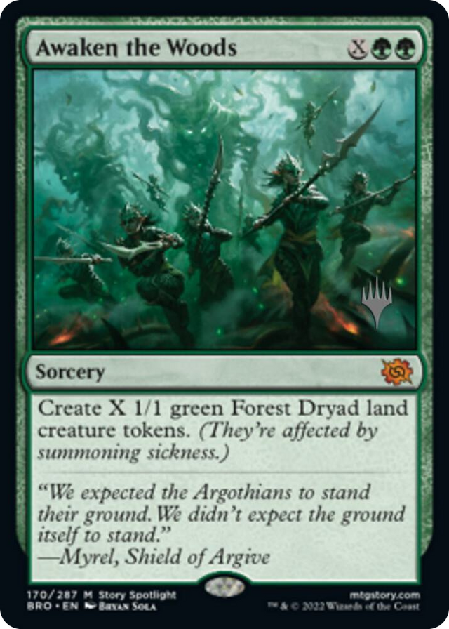 0170 Awaken the Woods M Promo Pack: The Brothers' War