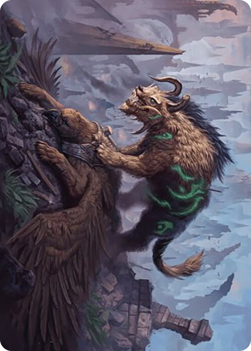 0013 Axebane Ferox Art Card S Art Series: Murders at Karlov Manor
