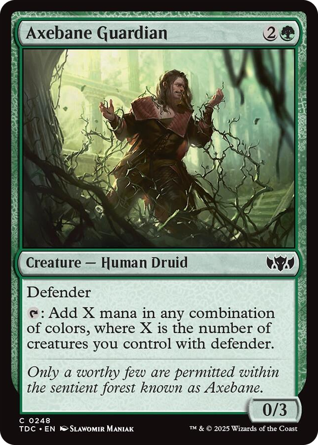 0248 Axebane Guardian C Commander: Tarkir: Dragonstorm