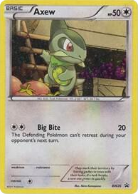 BW026 Axew - BW26 Promo Black and White Promos