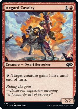 0494 Axgard Cavalry C Jumpstart 2022