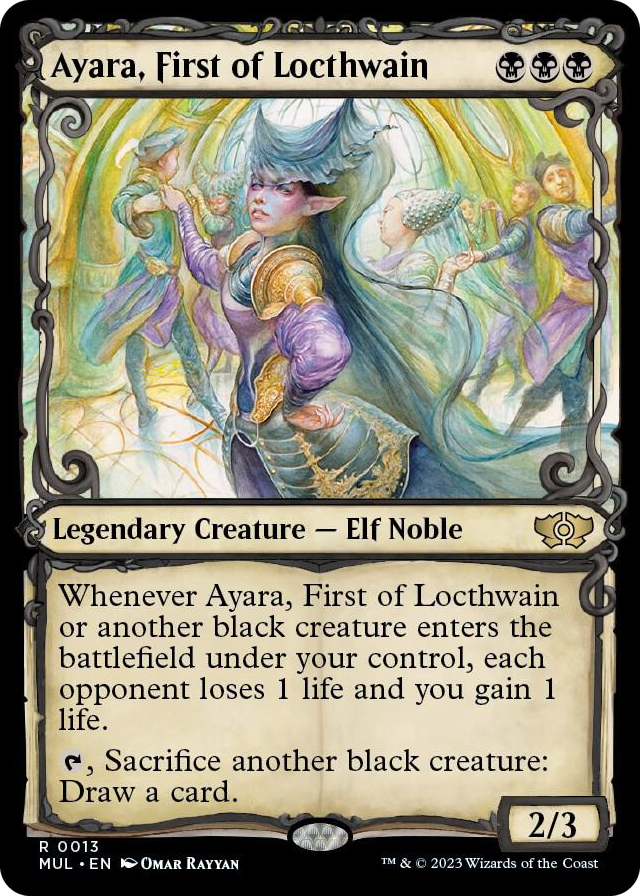 0013 Ayara, First of Locthwain R March of the Machine: Multiverse Legends