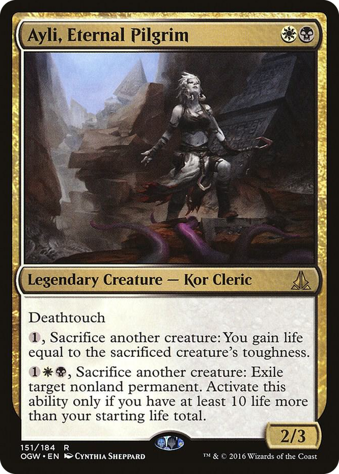 Ayli, Eternal Pilgrim #151 R - Oath of the Gatewatch Pokemon card
