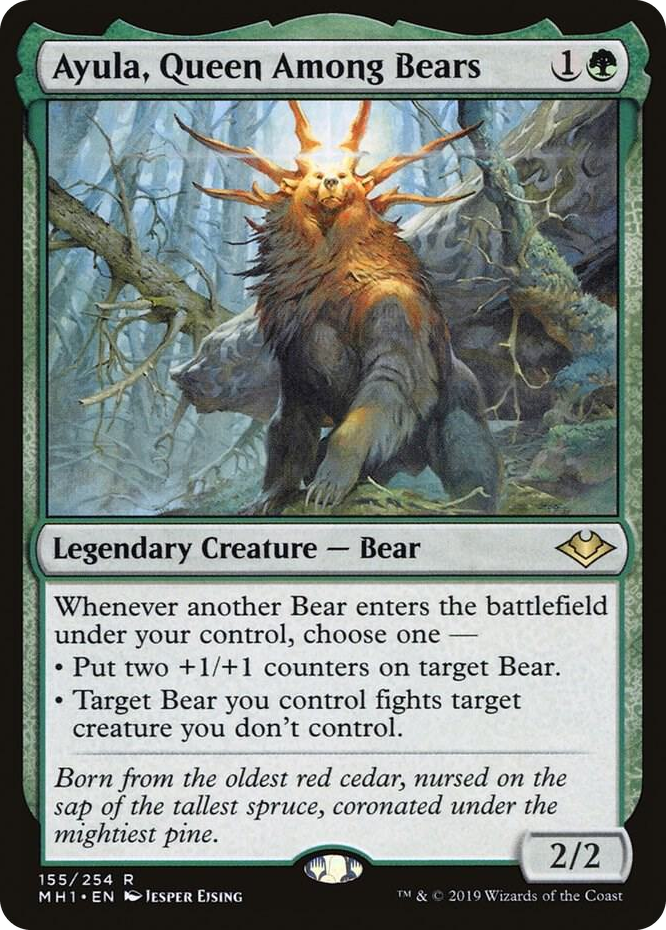 0155 Ayula, Queen Among Bears R Modern Horizons