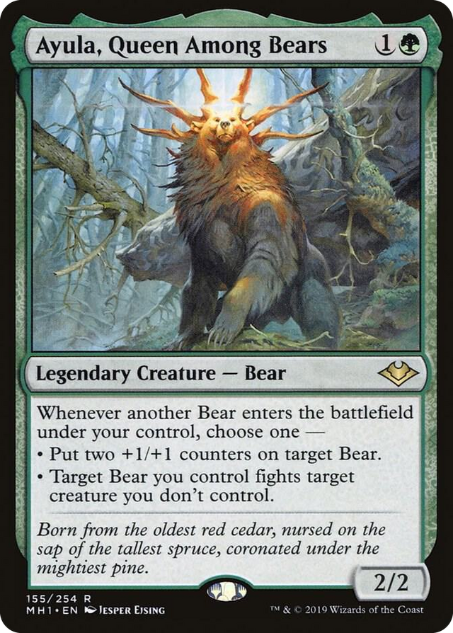 0155 Ayula, Queen Among Bears R Modern Horizons