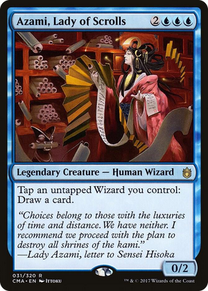 0031 Azami, Lady of Scrolls R Commander Anthology