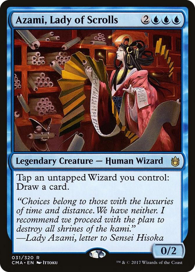 0031 Azami, Lady of Scrolls R Commander Anthology