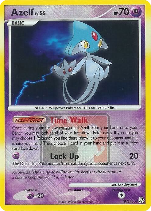 0019 Azelf - 19/146 (League Promo) Promo League & Championship Cards