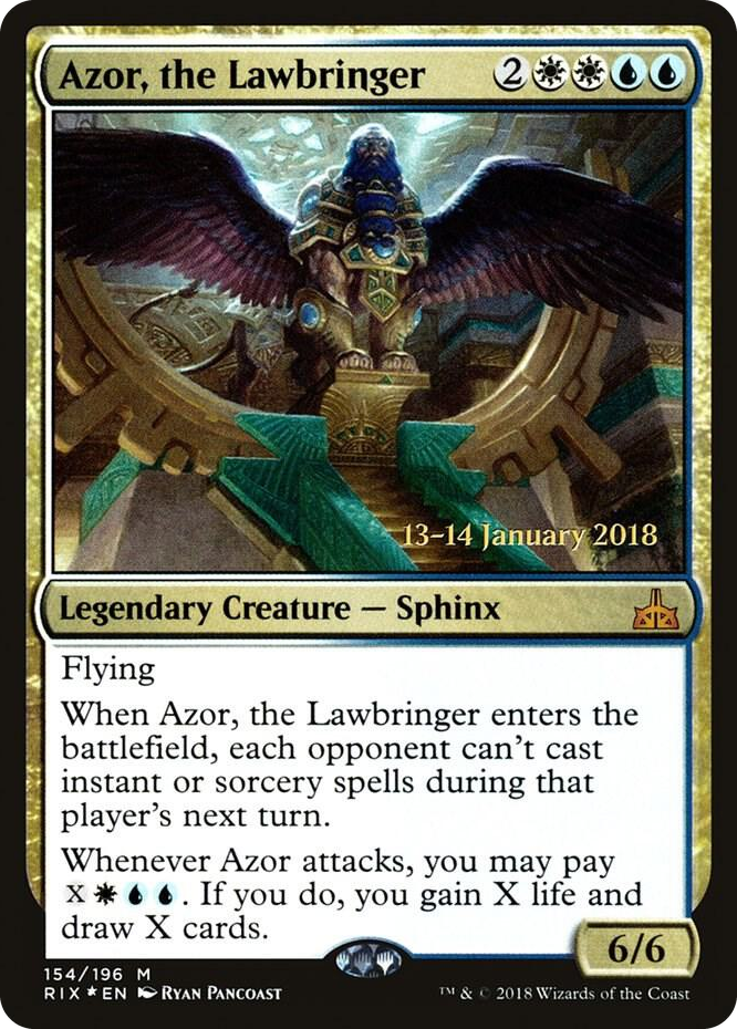 0154 Azor, the Lawbringer M Prerelease Cards
