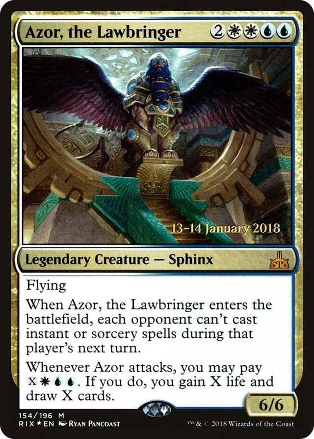 0154 Azor, the Lawbringer M Prerelease Cards