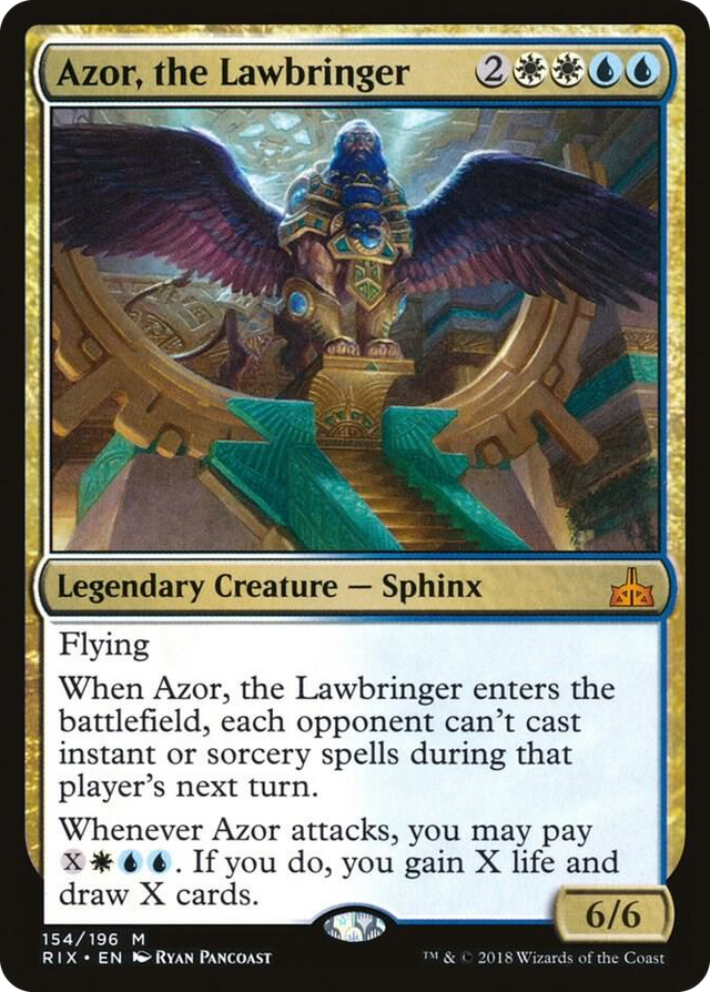 0154 Azor, the Lawbringer M Rivals of Ixalan