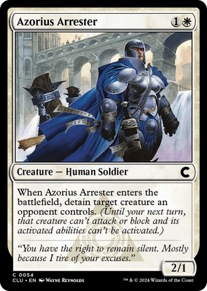 0054 Azorius Arrester C Ravnica: Clue Edition