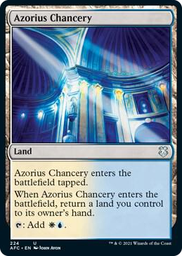 0224 Azorius Chancery U Commander: Adventures in the Forgotten Realms