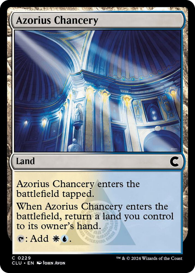 0229 Azorius Chancery C Ravnica: Clue Edition