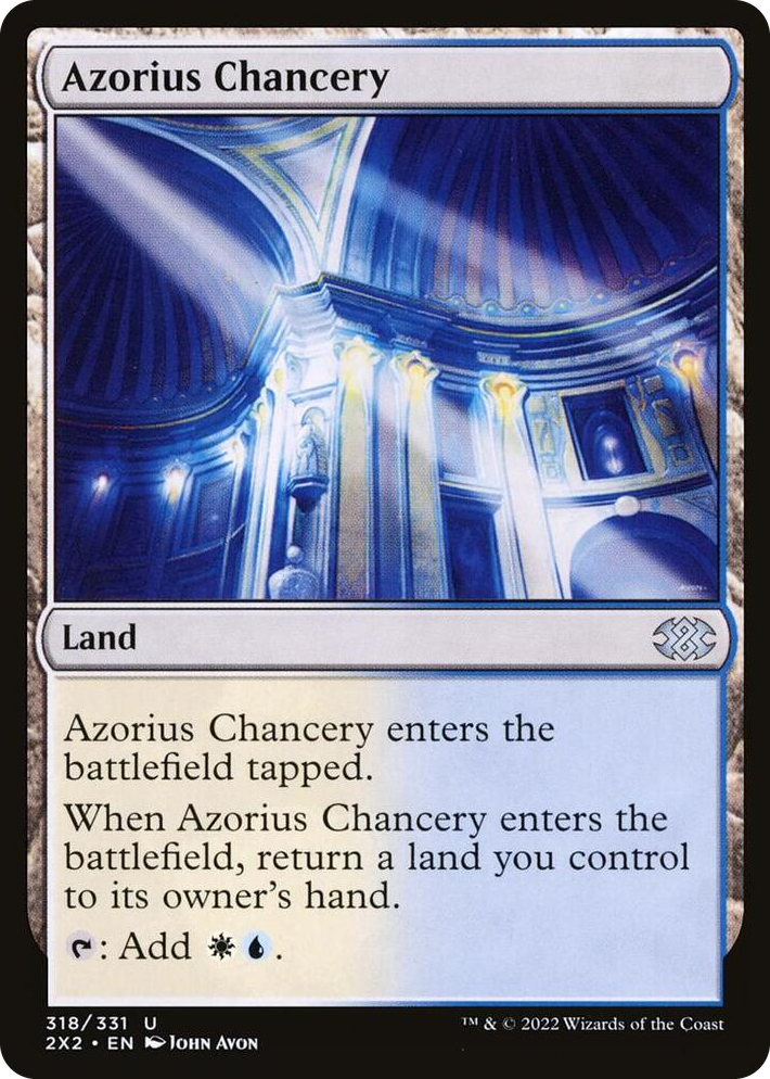 0318 Azorius Chancery U Double Masters 2022