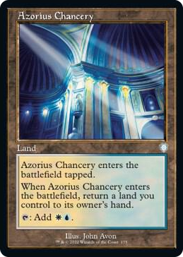 0175 Azorius Chancery (Retro Frame) U Commander: The Brothers' War
