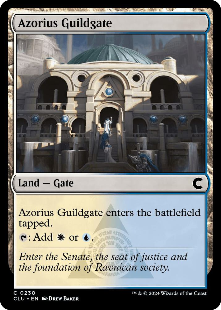 0230 Azorius Guildgate C Ravnica: Clue Edition
