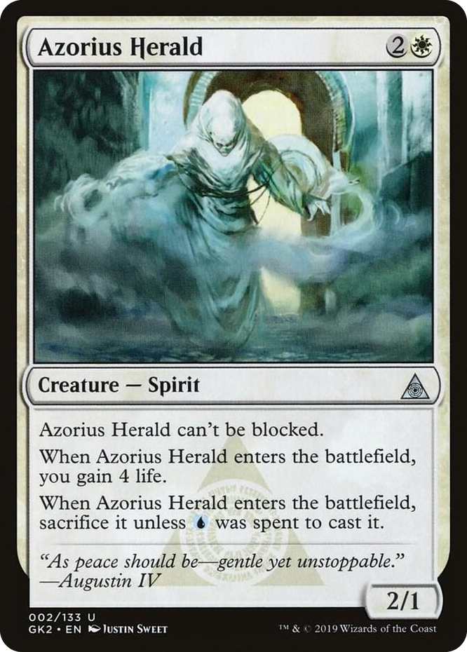 0002 Azorius Herald U Ravnica Allegiance: Guild Kits