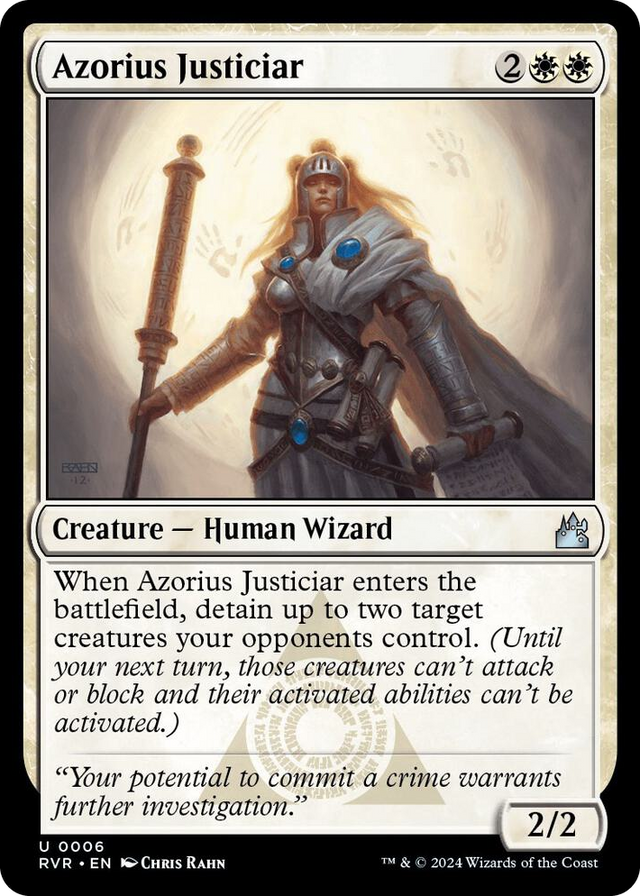 0006 Azorius Justiciar U Ravnica Remastered