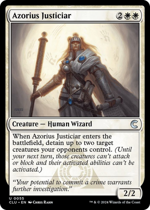 0055 Azorius Justiciar U Ravnica: Clue Edition