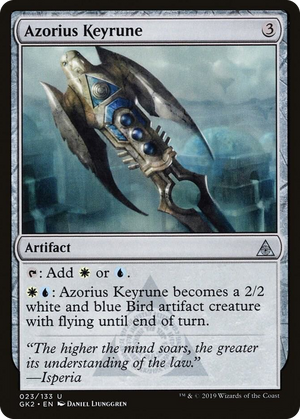 0023 Azorius Keyrune U Ravnica Allegiance: Guild Kits